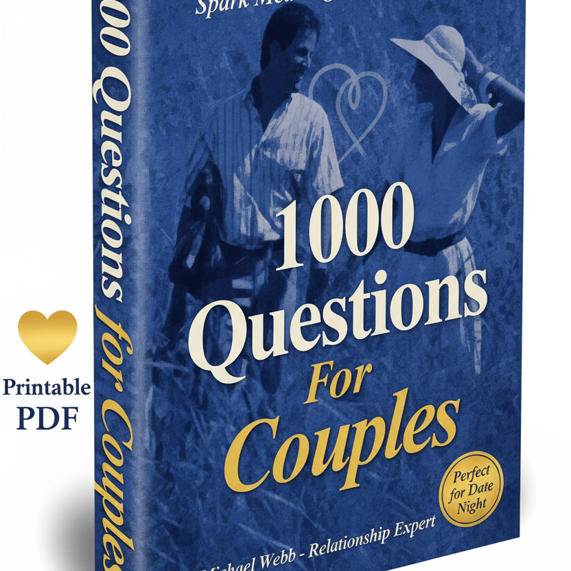 1000 Questions For Couples: Conversation Starters & Date Night Game by Michael Webb - The Digital Co.
