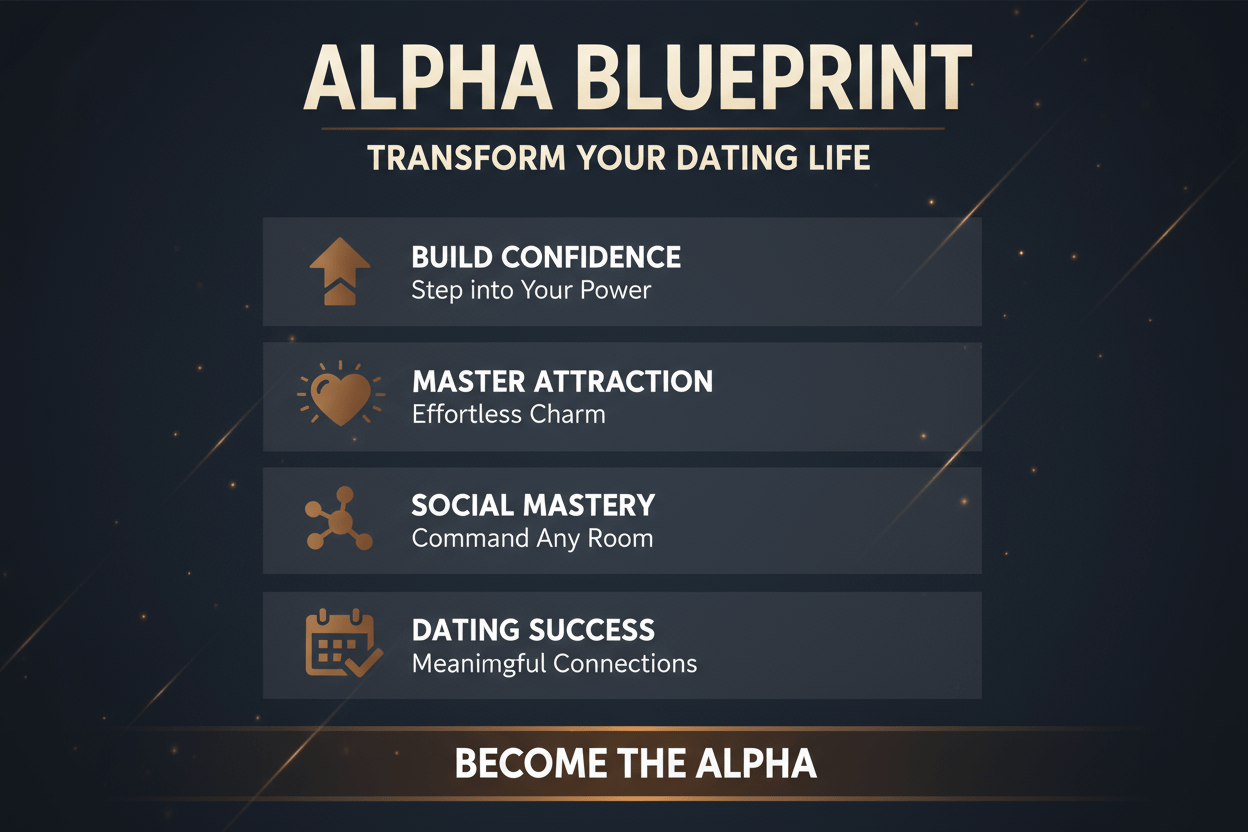 Alpha Blueprint – Elevate Your Confidence, Dating & Masculine Presence - The Digital Co.