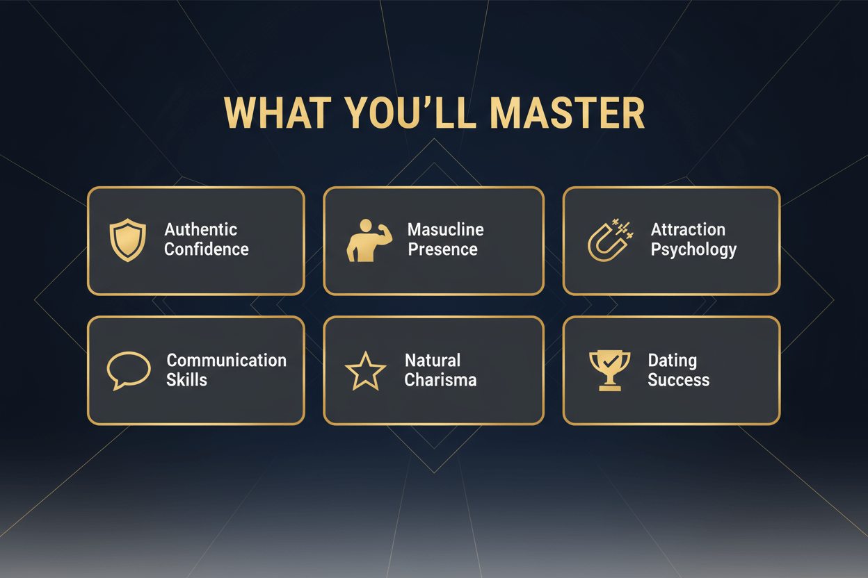 Modern Day Sexual Man: Complete Confidence & Attraction Course for Men - Dating Success Guide - The Digital Co.