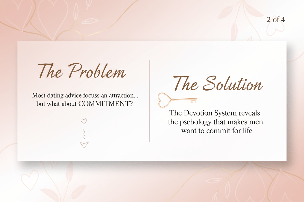 Devotion System: Complete Dating Course for Women by Carlos Cavallo - Make Him Commit - The Digital Co.