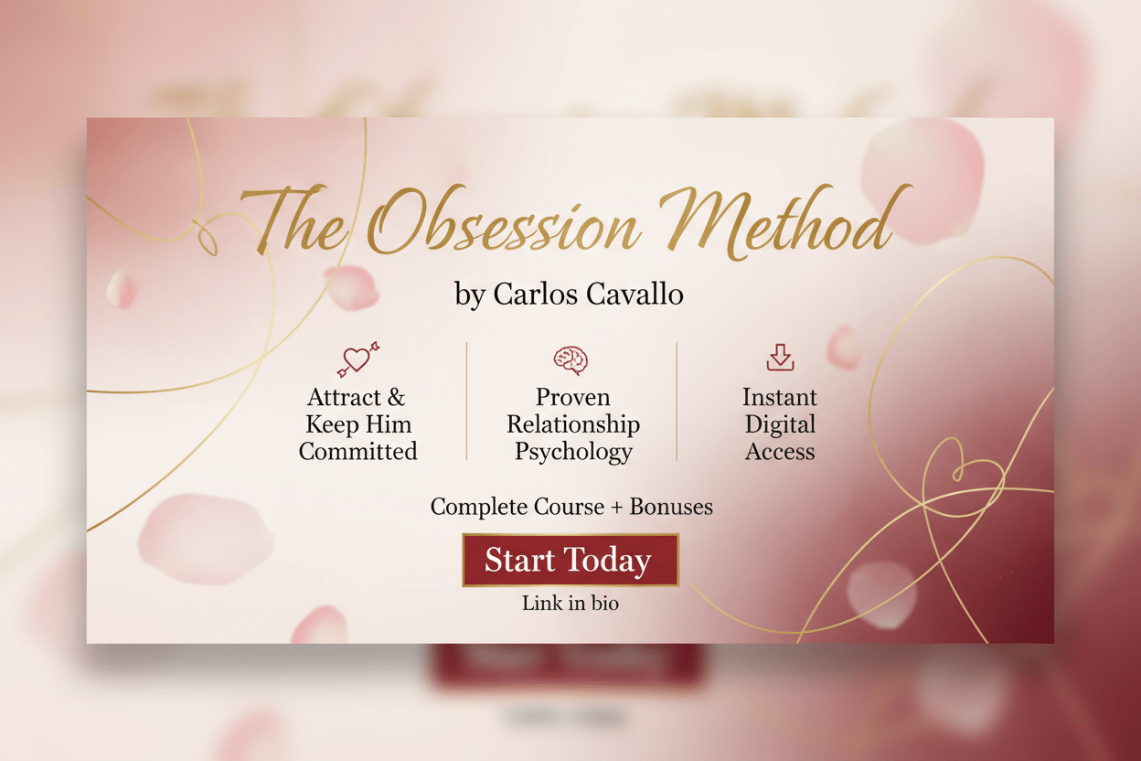 "The Obsession Method: Women's Dating & Relationship  - Attract & Keep Him Committed" - The Digital Co.