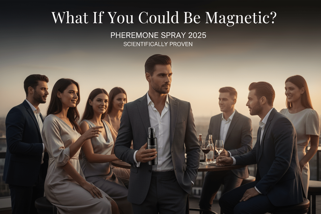 Pheromone Spray for Attraction - Boost Confidence & Magnetism | Scent - Free Formula 2025 - The Digital Co.