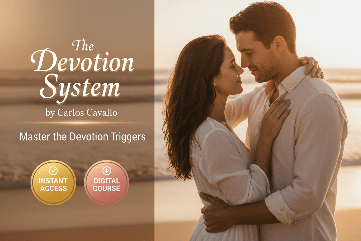 Devotion System: Complete Dating Course for Women by Carlos Cavallo - Make Him Commit - The Digital Co.