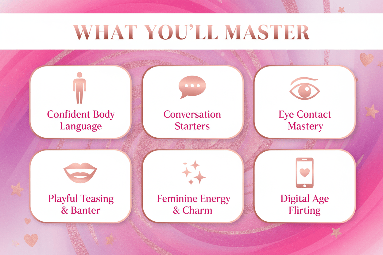 The Flirt Formula: Women's Guide to Flirting & Attracting Men | Master the Art of Flirtation & Dating - The Digital Co.