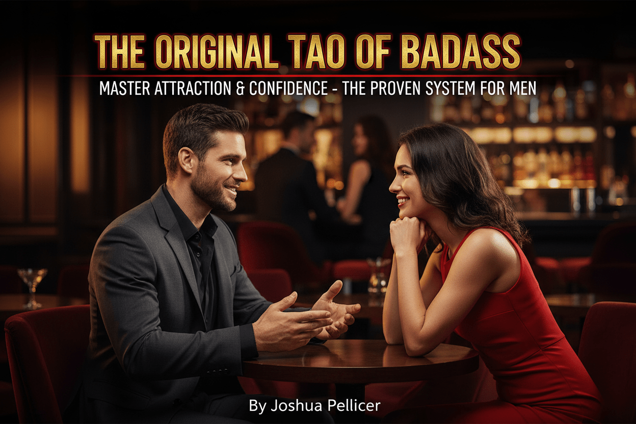 Tao of Badass by Joshua Pellicer: Men's Dating Confidence & Attraction Mastery System - The Digital Co.